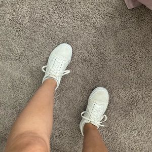 SOLD White Old Skool Vans